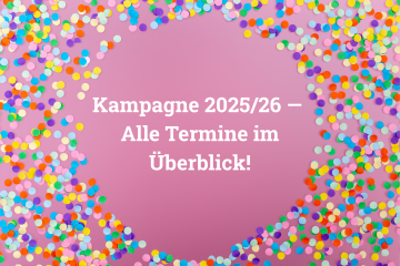 Alle Termine im Überblick